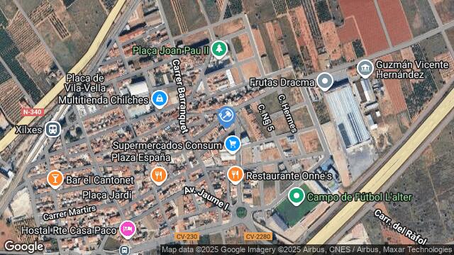 Ubicación de la subastas Subasta de vivienda en XILXES