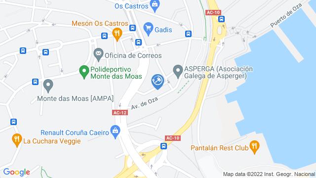 Ubicación de la subastas Subasta de local comercial en A CORUÑA