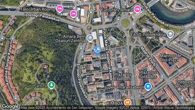 Ubicación de la subastas Subasta de local comercial en DONOSTIA