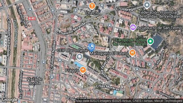 Ubicación de la subastas Subasta de vivienda en MALAGA