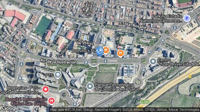 Ubicación de la subastas Subasta de cl avenida de la ilustracion ( granada) en GRANADA