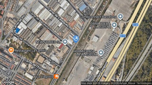 Ubicación de la subastas Subasta de vivienda en La Llagosta