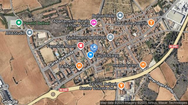 Ubicación de la subastas Subasta de local comercial en Bellvei