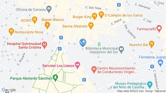 Ubicación de la subastas Subasta de garaje en ALBACETE