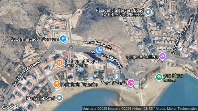 Ubicación de la subastas Subasta de vivienda en CULLERA