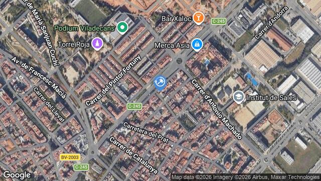 Ubicación de la subastas Subasta de garaje en Viladecans