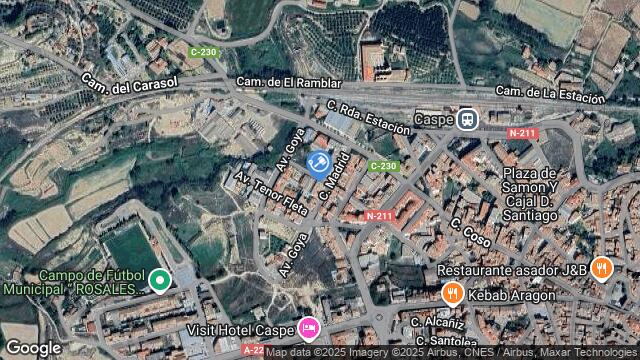 Ubicación de la subastas Subasta de vivienda en CASPE