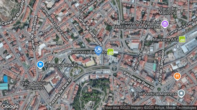 Ubicación de la subastas Subasta de garaje en MANRESA