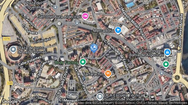 Ubicación de la subastas Subasta de vivienda en ALGECIRAS