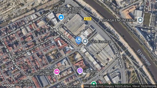 Ubicación de la subastas Subasta de nave industrial en Prat de Llobregat, El