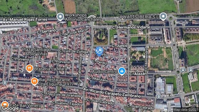 Ubicación de la subastas Subasta de nave industrial en BADAJOZ