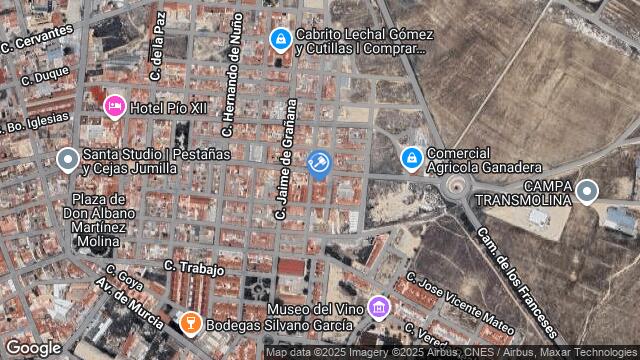 Ubicación de la subastas Subasta de vivienda en Jumilla