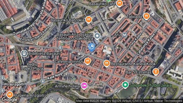 Ubicación de la subastas Subasta de vivienda en BASAURI