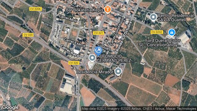 Ubicación de la subastas Subasta de vivienda en QUARTELL