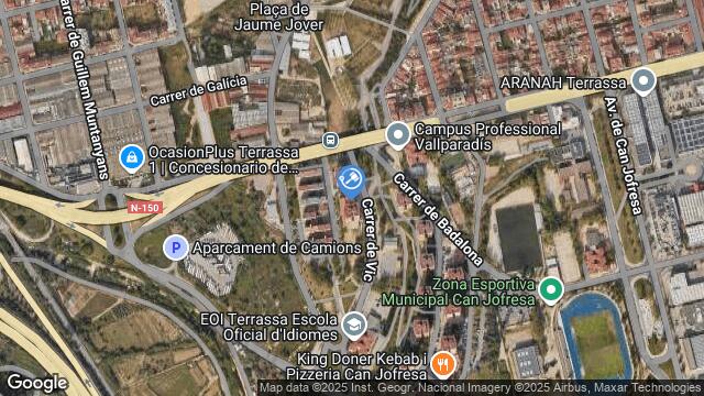 Ubicación de la subastas Subasta de vivienda en Terrassa