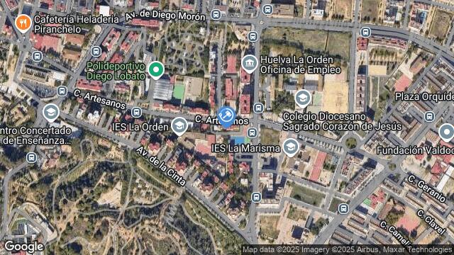 Ubicación de la subastas Subasta de vivienda en HUELVA