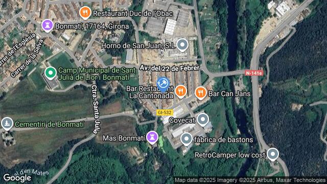 Ubicación de la subastas Subasta de vivienda en Sant Juliá del Llor- Bonmatí