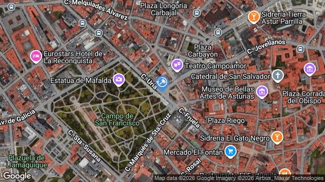 Ubicación de la subastas Subasta de lg de la cueva ( oviedo) en OVIEDO