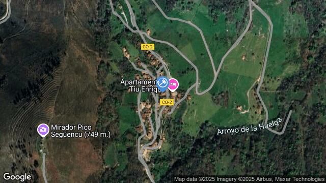 Ubicación de la subastas Subasta de finca rústica en CANGAS DE ONÍS