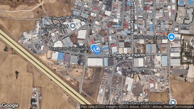 Ubicación de la subastas Subasta de nave industrial en Leganés