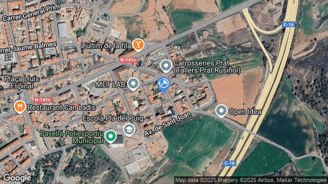 Ubicación de la subastas Subasta de vivienda en SAN FRUITOS DE BAGES