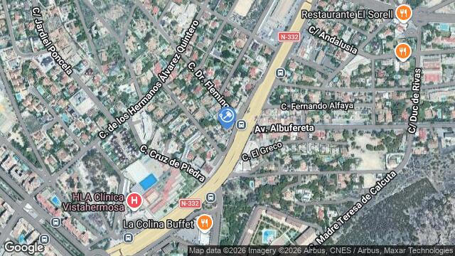 Ubicación de la subastas Subasta de cl badajoz ( alicante/alacant) en ALICANTE/ALACANT