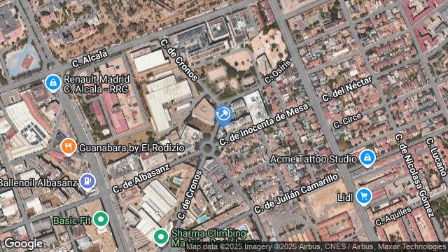 Ubicación de la subastas Subasta de local comercial en MADRID