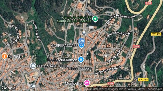 Ubicación de la subastas Subasta de vivienda en Sant Feliu de Codines