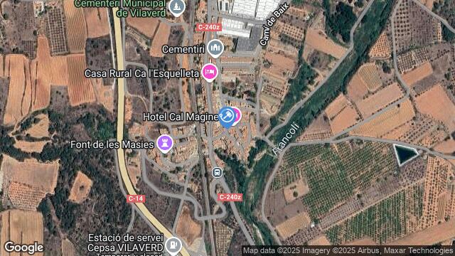 Ubicación de la subastas Subasta de vivienda en VILAVERD