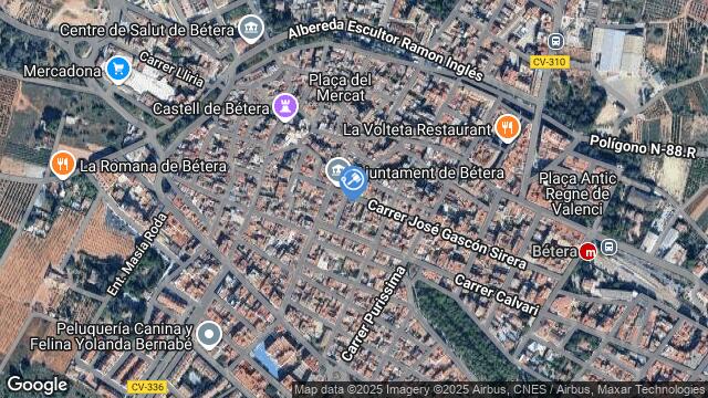 Ubicación de la subastas Subasta de vivienda en BÉTERA