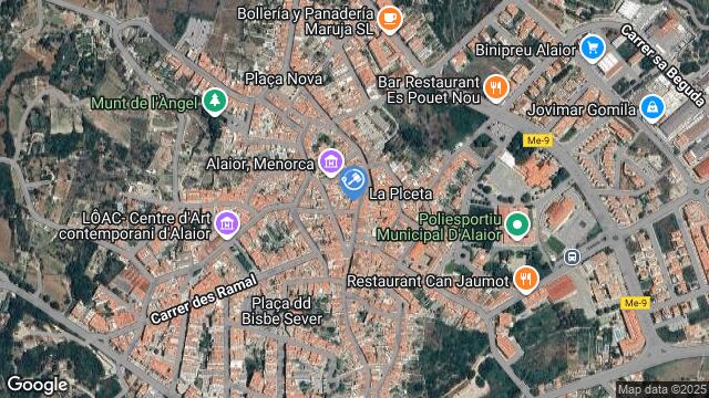 Ubicación de la subastas Subasta de vivienda en ALAIOR