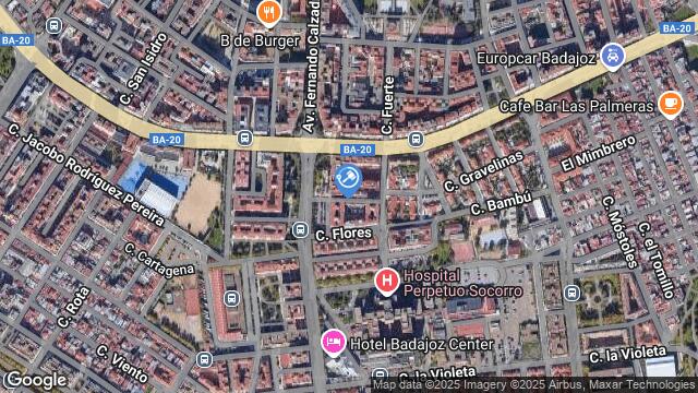 Ubicación de la subastas Subasta de cl altozano ( badajoz) en BADAJOZ