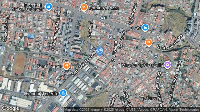 Ubicación de la subastas Subasta de vivienda en la cuesta