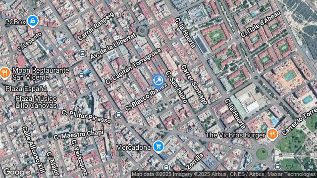 Ubicación de la subastas Subasta de vivienda en SAN VICENTE DEL RASPEIG