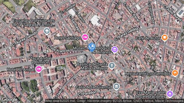 Ubicación de la subastas Subasta de cl pilar ( linares) en LINARES
