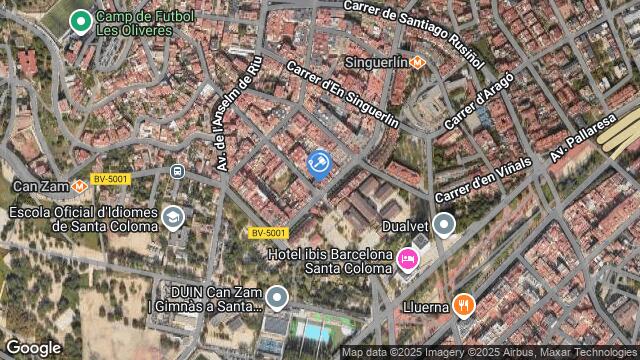 Ubicación de la subastas Subasta de vivienda en Santa Coloma de Gramenet