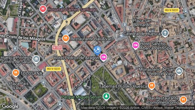 Ubicación de la subastas Subasta de cl parque ( huesca) en HUESCA