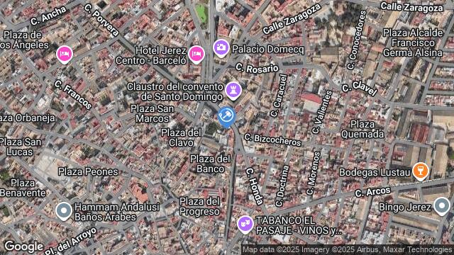 Ubicación de la subastas Subasta de local comercial en JEREZ DE LA FRONTERA