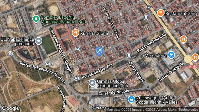 Ubicación de la subastas Subasta de vivienda en Sabadell