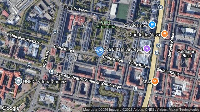 Ubicación de la subastas Subasta de local comercial en VITORIA