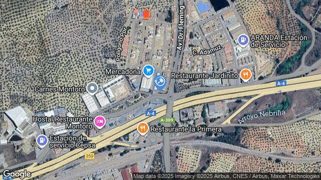 Ubicación de la subastas Subasta de vivienda en MONTORO
