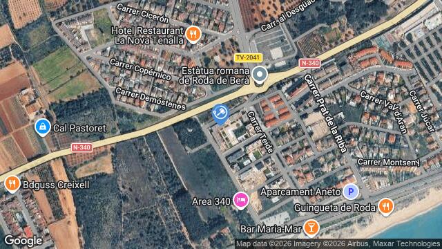 Ubicación de la subastas Subasta de otros en Roda de Barà