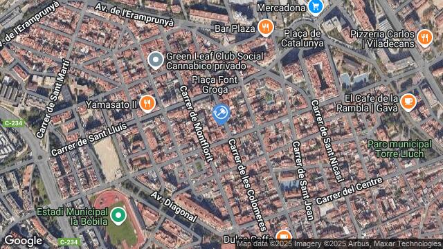 Ubicación de la subastas Subasta de local comercial en Gavá
