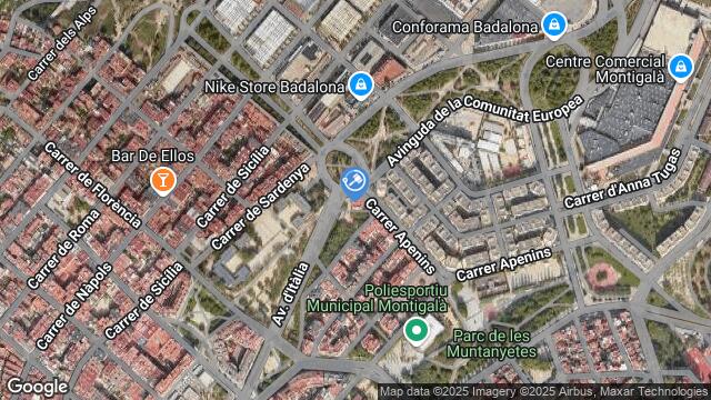 Ubicación de la subastas Subasta de vivienda en SANTA COLOMA DE GRAMANET