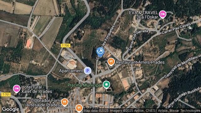 Ubicación de la subastas Subasta de solar en PRADES