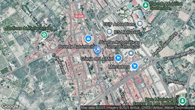 Ubicación de la subastas Subasta de partida de campellet  ( mutxamel - alicante) en ALICANTE