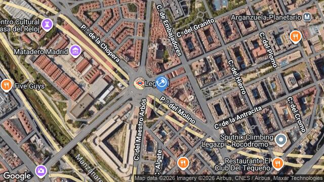 Ubicación de la subastas Subasta de garaje en MADRID