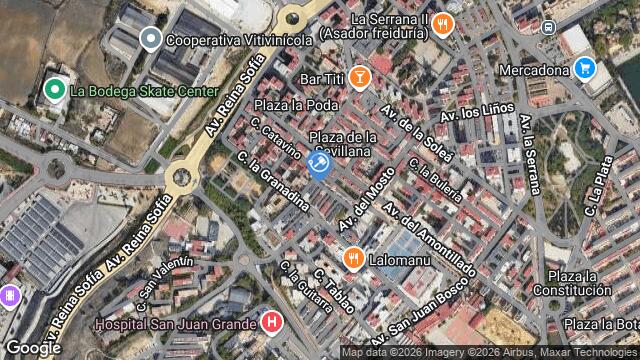 Ubicación de la subastas Subasta de cl cartagenera ( jerez de la frontera) en JEREZ DE LA FRONTERA