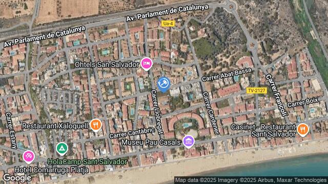 Ubicación de la subastas Subasta de vivienda en Barrio Marítimo de Sant Salvador, El Vendrell