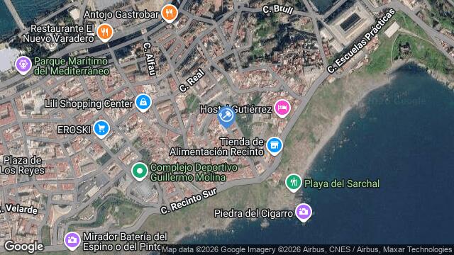 Ubicación de la subastas Subasta de vivienda en CEUTA